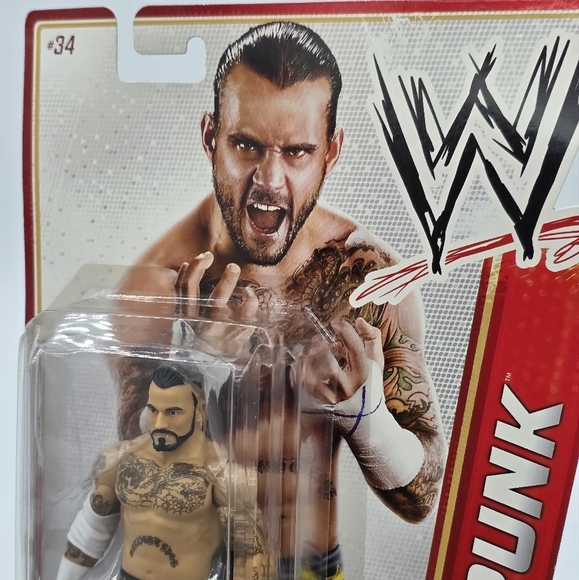WWE CM Punk Raw Supershow Wrestling Action Figure - Picture 2 of 5